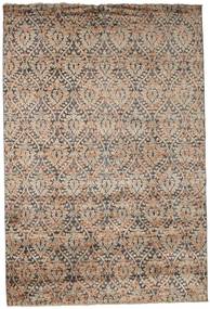 Damask Teppich 206X306 Wolle, Indien Carpetvista