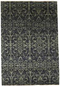  Damask Rug 174X257 Wool Dark Grey/Grey Carpetvista
