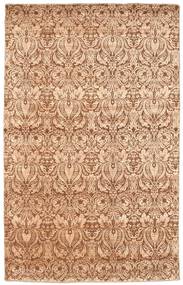 191X302 Damask Teppich Moderner Beige/Braun ( Indien) Carpetvista