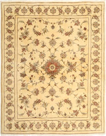 200X250 Alfombra Oriental Yazd Beige/Naranja (Lana, Persia/Irán) Carpetvista
