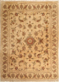  Orientalischer Yazd Teppich 194X263 Wolle, Persien/Iran Carpetvista
