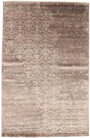 198X306 絨毯 Damask モダン ベージュ/ライトグレー (ウール, インド) Carpetvista