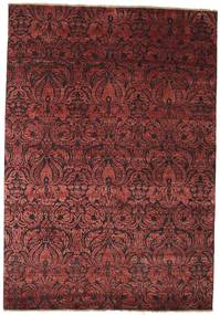  Damask Rug 172X244 Wool Dark Red/Red Carpetvista