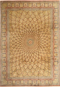 247X354 絨毯 オリエンタル カシミール ピュア シルク (絹, インド) Carpetvista