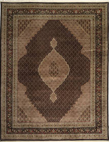  Orientalsk Tabriz Royal Mahi Teppe 305X391 Brun/Oransje Stort India Carpetvista