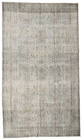 Colored Vintage Teppich 170X298 Grau/Gelb Wolle, Türkei Carpetvista