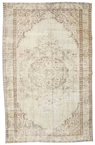 絨毯 カラード ヴィンテージ 162X259 ベージュ/ライトグレー (ウール, トルコ)