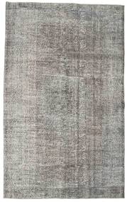 Colored Vintage Rug 162X262 Grey/Beige Wool, Turkey Carpetvista