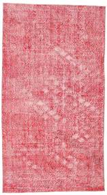  Obojeni Vintage Tepih 152X278 Vintage Vuneni Crvena/Svijetlo Ružičasta Mali Sag Carpetvista