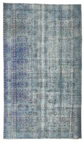 157X267 絨毯 カラード ヴィンテージ モダン グレー/ブルー (ウール, トルコ) Carpetvista