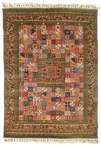 Handloom Teppich 150X225 Wolle, Indien Carpetvista