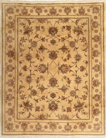  Oriental Yazd Rug 195X248 Wool, Persia/Iran Carpetvista