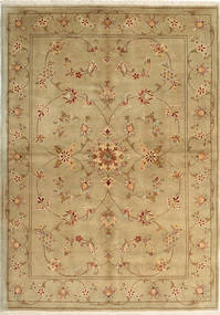  Orientalischer Yazd Teppich 174X244 Wolle, Persien/Iran Carpetvista