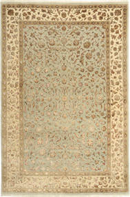  Oriental Tabriz Royal Magic Rug 165X246 Beige/Orange Wool, India Carpetvista