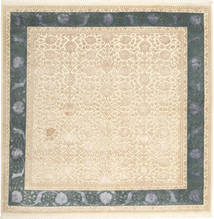 203X203 絨毯 タブリーズ Royal Magic オリエンタル 正方形 ベージュ/グレー (インド) Carpetvista