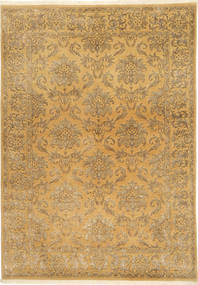 Täbriz Royal Magic Teppich 172X245 Beige/Orange Wolle, Indien Carpetvista