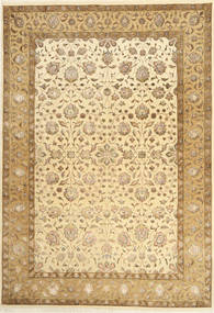 167X241 絨毯 オリエンタル タブリーズ Royal Magic ベージュ/オレンジ (ウール, インド) Carpetvista