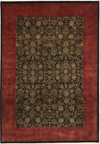 Tabriz Royal Magic Rug 202X292 Brown/Red Wool, India Carpetvista