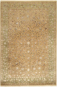 Täbriz Royal Magic Teppich 200X304 Beige/Orange Wolle, Indien Carpetvista