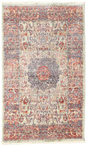  80X140 Vintage Medallion Small Mira Rug - Coral Red/Light Green