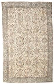 188X307 Colored Vintage Teppich Moderner Hellgrau/Beige (Wolle, Türkei) Carpetvista