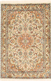 63X93 Kashmir Pure Silk Rug Oriental (Silk, India) Carpetvista