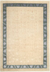 Täbriz Royal Magic Teppich 245X356 Beige/Grau Wolle, Indien Carpetvista