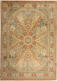 248X350 Kaschmir Reine Seide Teppich Orientalischer (Seide, Indien) Carpetvista