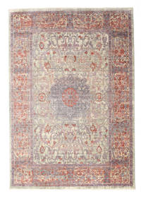 Mira 216X320 Coral Red/Light Green Medallion Rug