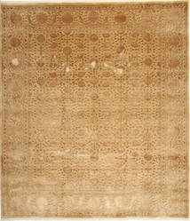  Oriental Tabriz Royal Magic Rug 254X292 Beige/Orange Large Wool, India Carpetvista