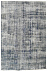 161X240 Colored Vintage Teppich Moderner Grau/Dunkelgrau (Wolle, Türkei) Carpetvista
