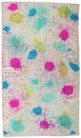  Colored Vintage Rug 180X305 Wool Beige/Light Pink Carpetvista