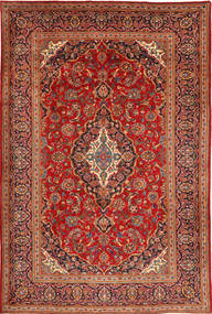 Alfombra Persa Keshan 212X320 Rojo/Marrón (Lana, Persia/Irán)