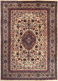  Oriental Mashad Rug 250X356 Dark Pink/Beige Large Wool, Persia/Iran Carpetvista