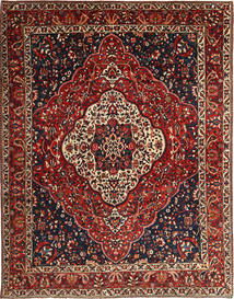 Tapete Oriental Bakhtiari 260X345 Vermelho Escuro/Vermelho Grande (Lã, Pérsia/Irão)