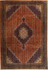 Ardebil Rug 197X285 Brown/Dark Red Wool, Persia/Iran Carpetvista