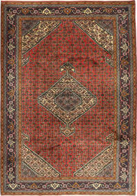 絨毯 ペルシャ アルデビル 210X298 茶色/レッド (ウール, ペルシャ/イラン)