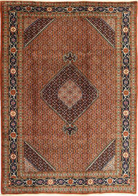Ardebil Rug 200X290 Brown/Beige Wool, Persia/Iran Carpetvista