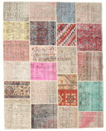 Patchwork Rug 196X252 Wool, Turkey Carpetvista