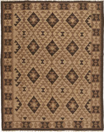  Orientalischer Kelim Maimane Teppich 158X199 Braun/Orange Wolle, Afghanistan Carpetvista