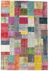  202X301 Patchwork Rug Wool, Carpetvista