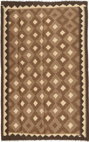 絨毯 キリム マイマネ 157X251 茶色/オレンジ (ウール, アフガニスタン)