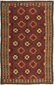 157X247 Kelim Maimane Teppich Orientalischer Braun/Rot (Wolle, Afghanistan) Carpetvista
