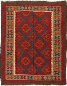  Orientalisk Kelim Maimane Matta 155X193 Ull, Afghanistan Carpetvista