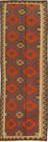  Orientalischer Kelim Maimane Teppich 84X289 Läufer Wolle, Afghanistan Carpetvista