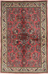 Sarough Teppich 135X210 Wolle, Persien/Iran Carpetvista