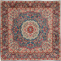 Tapete Kerman 195X202 Quadrado (Lã, Pérsia/Irão)