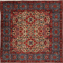 Tapete Persa Rudbar 200X204 Quadrado (Lã, Pérsia/Irão)