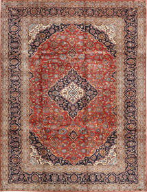 Keshan Vloerkleed 255X340 Groot Wol, Perzië/Iran Carpetvista