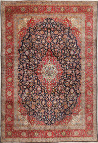 Persischer Keshan Teppich 333X490 Rot/Beige Großer (Wolle, Persien/Iran)